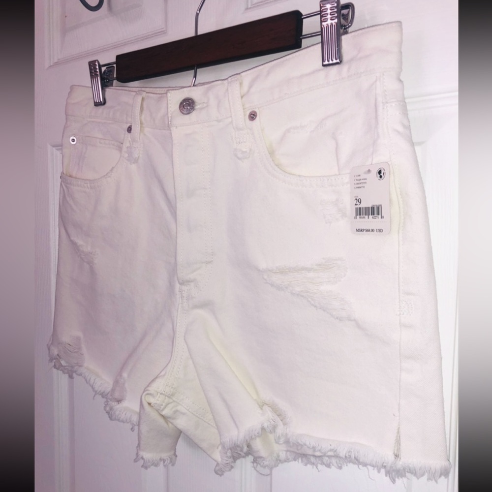Free People cutoff jean shorts (29) - Picture 4 of 11